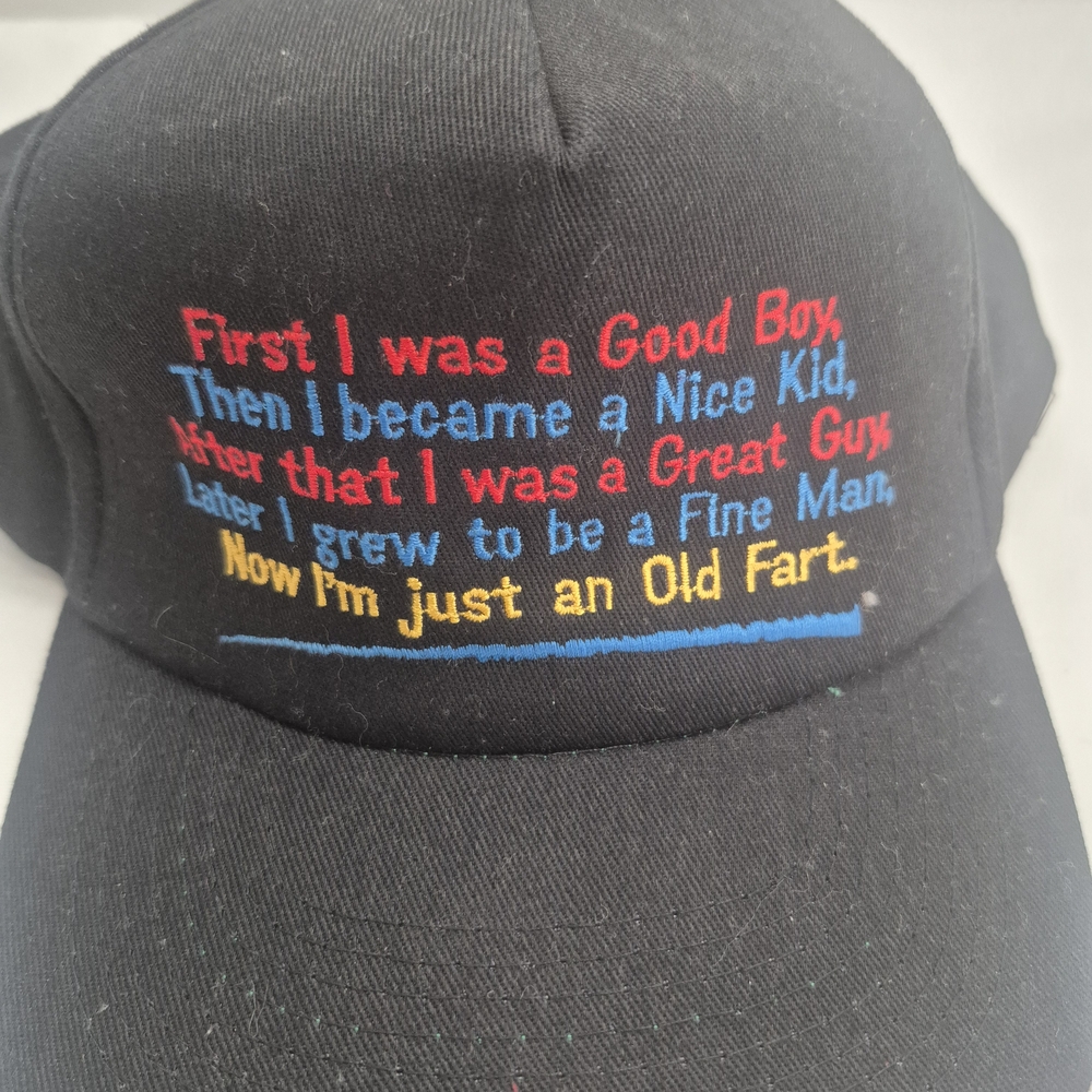 Vintage KC Hat Snapback Old Man Parody Hood Boy